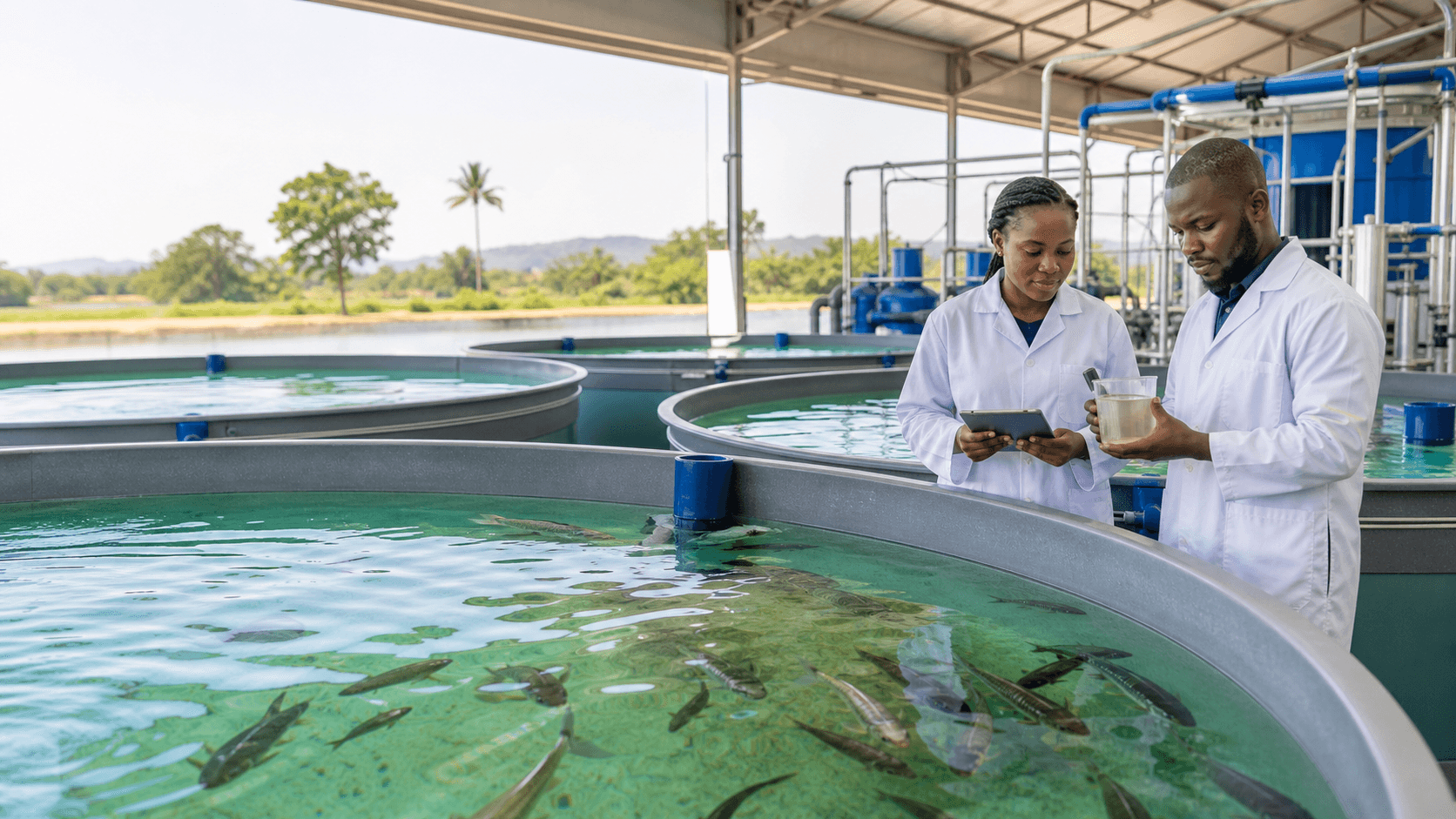 Jentan RAS aquaculture farm operations